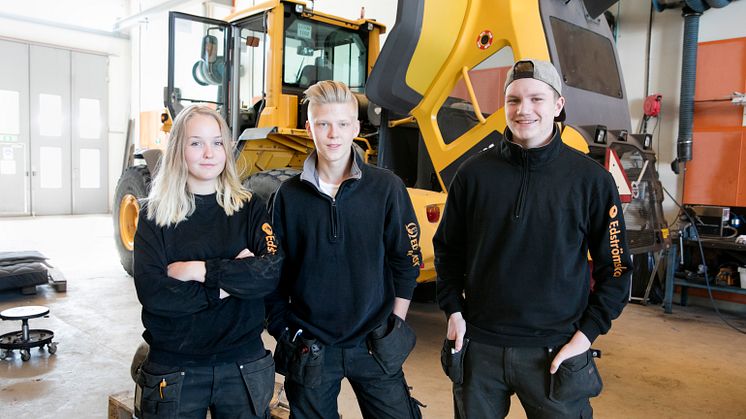 Elever på Edströmska, foto: Per Groth