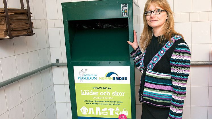 Två ton textilier på en månad!