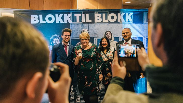 Frå opninga på Rommen Scene