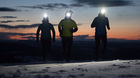 Night Snow Run i Vemdalen