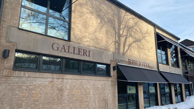 Ängelholms nya stadsbibliotek, klart efter en omfattande ombyggnation.
