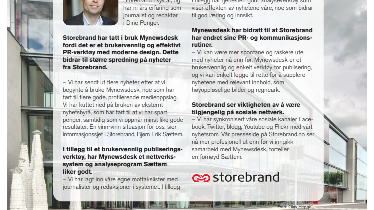 Storebrand i kampanje