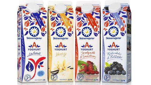 Skånemejerier laddar yoghurten med A