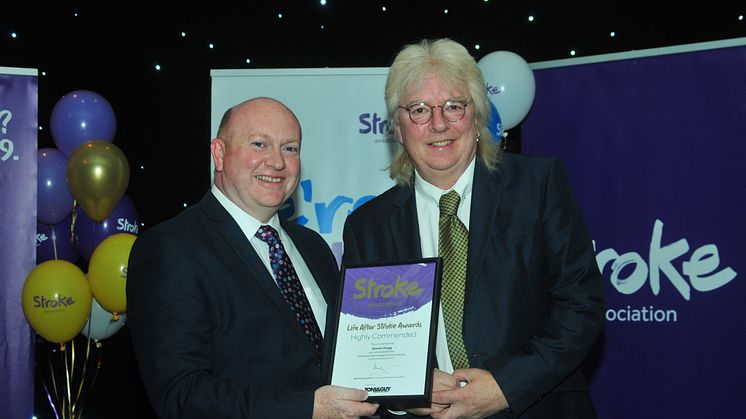 ​Sunderland stroke survivor receives regional recognition