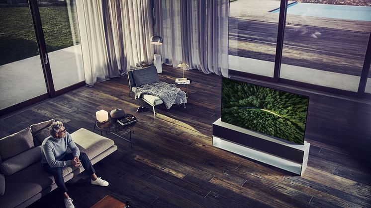 LG SIGNATURE OLED TV R (modell 65R9)