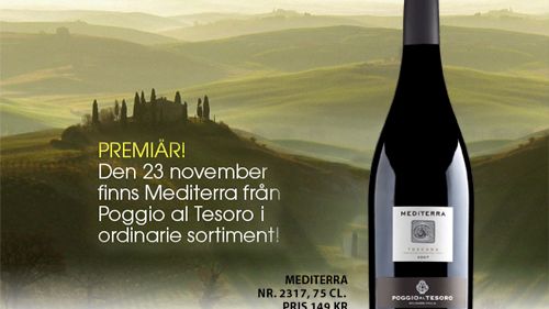 Mediterra - Från superdistriktet Bolgheri i Toscana