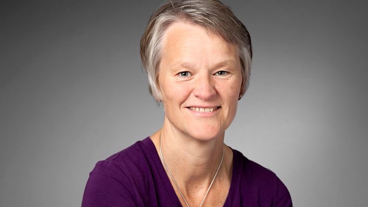 Catharina Norberg, doktorand vid Institutionen för omvårdnad, Umeå universitet. Foto: Mattias Pettersson. Bilden är fri för användning.