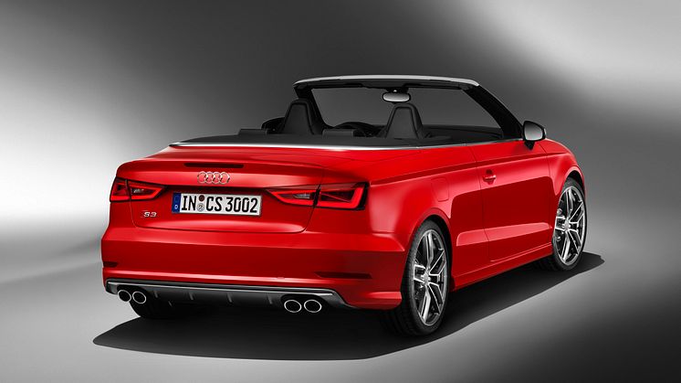 Audi S3 Cabriolet - skråt bagfra