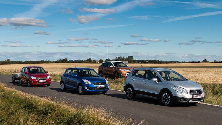 Far til Fire kampagne hos Suzuki