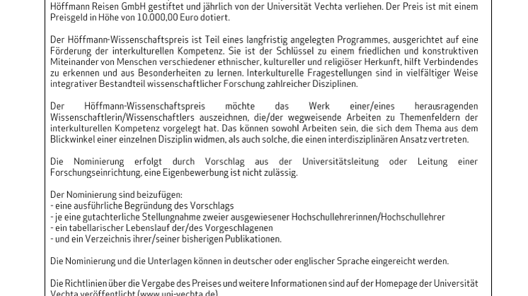 2021 Ausschreibung Höffmann-Wissenschaftspreis_deutsch