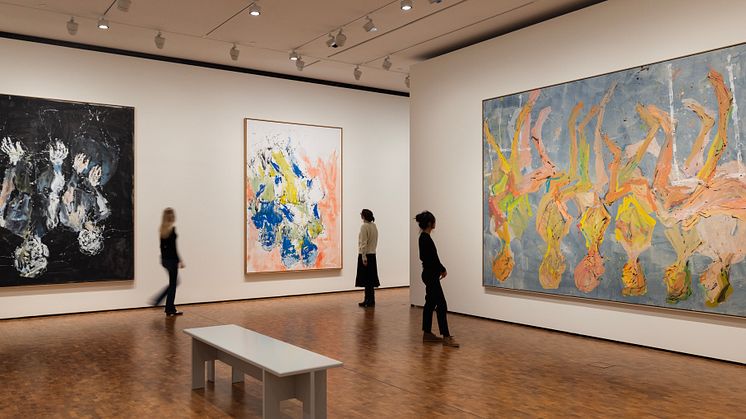 Georg Baselitz Med begge bena først/Feet First