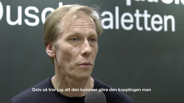 3 frågor om morgondagens badrum - Morgan Rudberg, lektor Beckmans Designhögskola