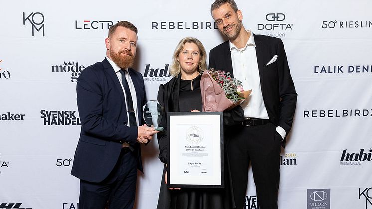 Dan Crewe, DHL Express, Victoria Jansson, Hestra-Handsken och Patrik Andreasson, Tullkompetens AB