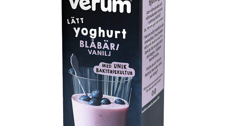 Verum Yoghurt Blåbär Vanilj