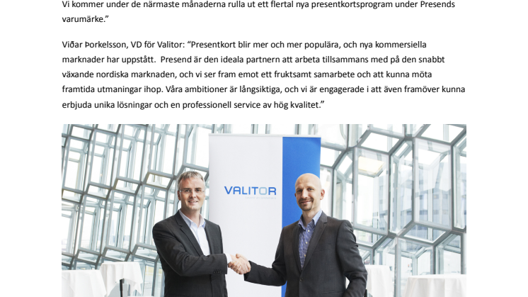 Retain24 kan nu erbjuda VISA-presentkort