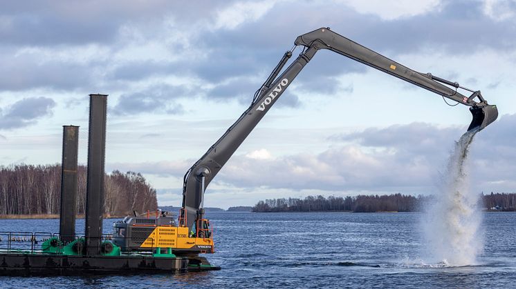 Mudderverket Lennart i arbete