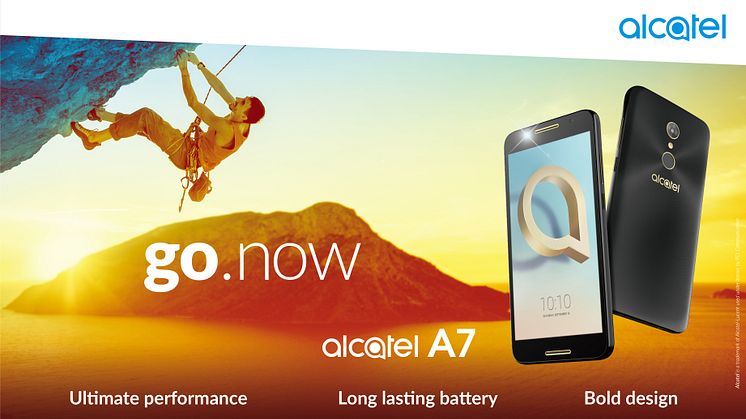 Kraftfulla Alcatel A7 lanseras i Sverige