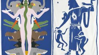 Delar av Malmö Konstmuseums stora konstsamling och verk ur Schyls donation möts i Malmö Konsthall