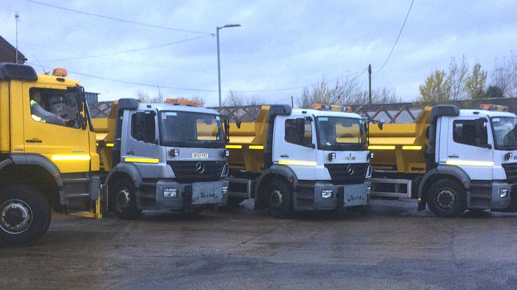 Gritting team at your service 