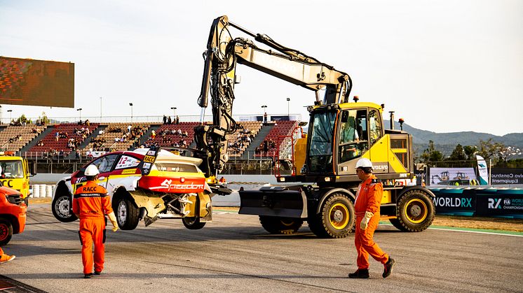 Volvo Recovery Solution på World RX i Barcelona