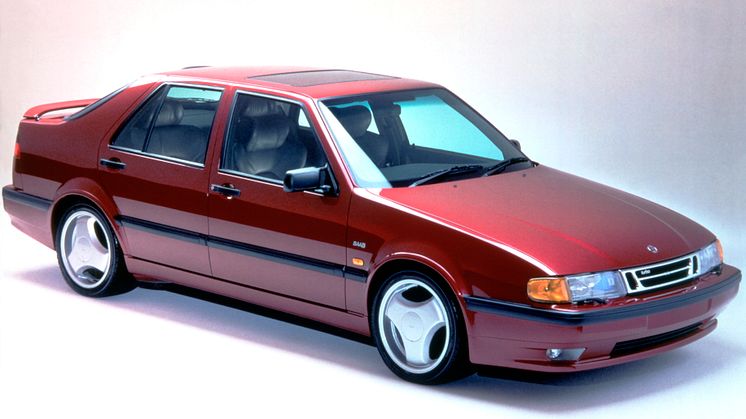Konceptbilen Saab 9000 Ecosport visades 1992 med flera tekniska innovationer, som en förlaga till 9000 CS Aero (Foto Saab)