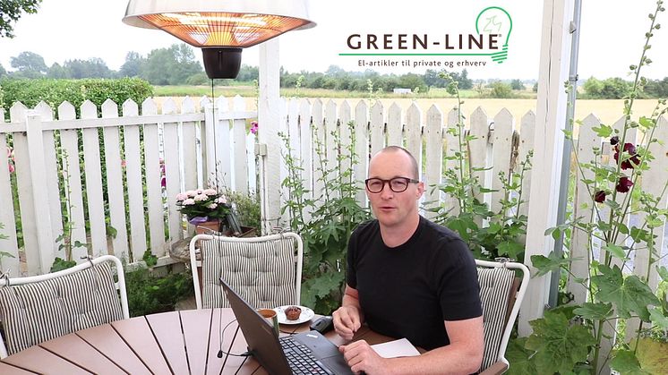 Infrarøde terrassevarmere er et hit denne sommer.