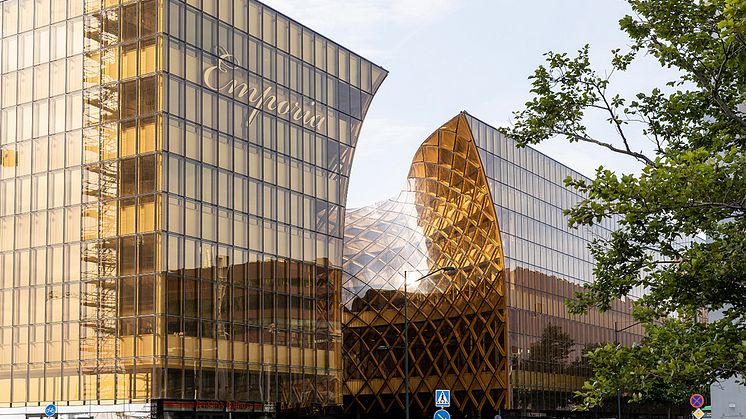 På köpcentrat Emporia finns den officiella ESC-butiken och här anordnas flera ESC-event.jpg