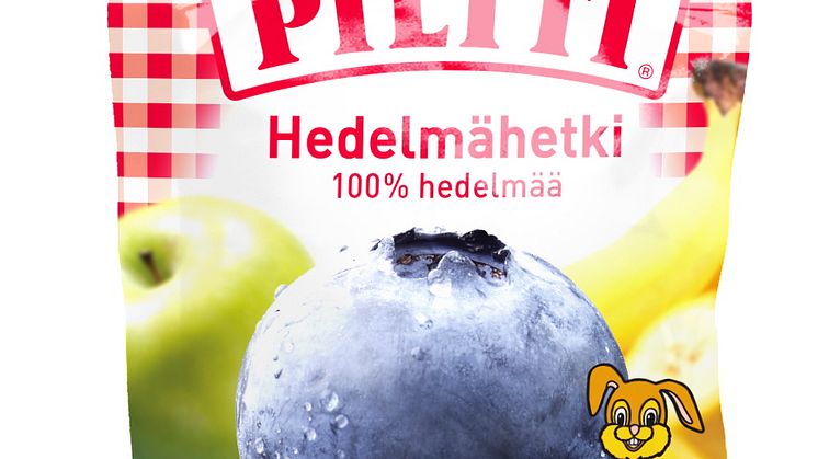 Piltti Hedelmähetki, Omena-mustikka-banaani 90 g, alkaen 6 kk