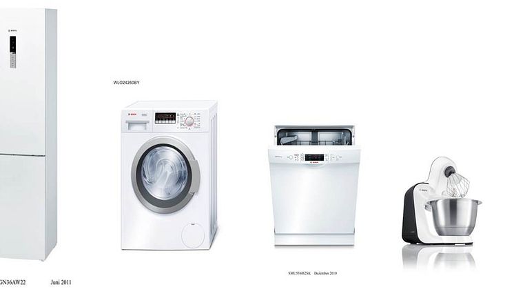 Testvinner i Råd & Rön: Bosch husholdningsapparater dominerer i ledende svensk forbrukermagasin