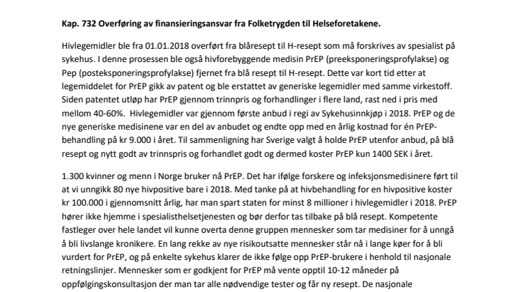 PrEP må tilbake på blåresept