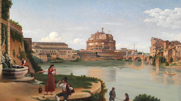 C.W. Eckersberg: "Castel St. Angelo".