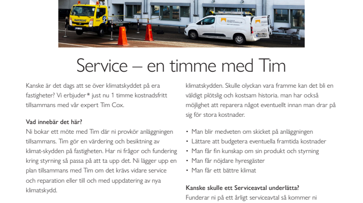 Erbjudande: en timme med Tim