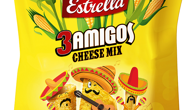 Nyhet! 3 Amigos är tillbaka – för att stanna.  