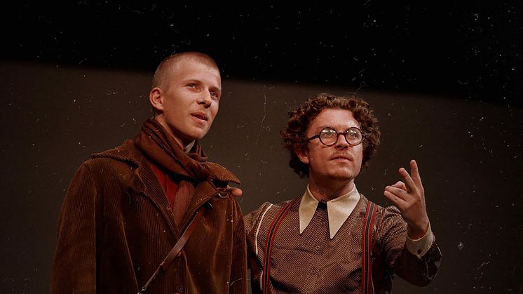 Probenfoto "Noch einmal davongekommen" nach Thornton Wilder in Regie und Textfassung von Andrea Pfaehler, Gründerin und Leiterin der Jungen Bühne, Arlesheim, Schweiz (Foto: Gabriel Balmer)