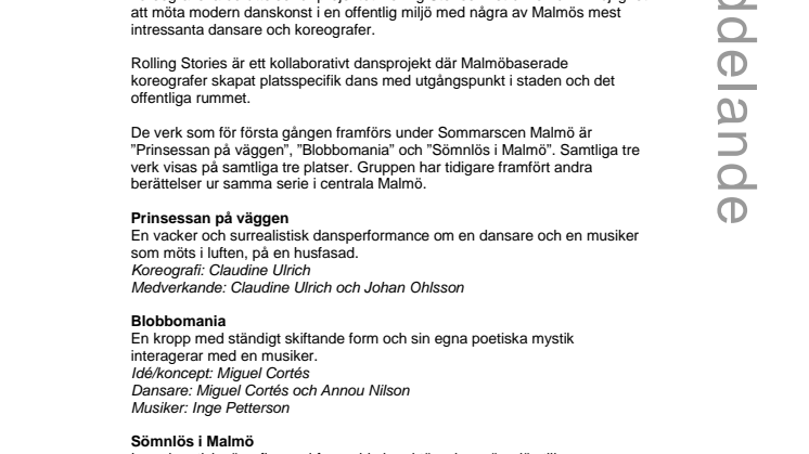 Dans som gatukonst
