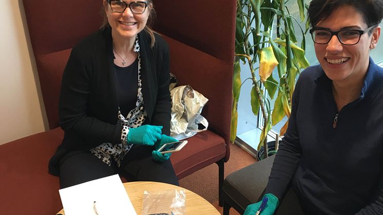 Hilde Uggerud og Golnoush Abbasi