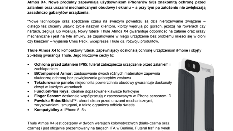 Thule Vectros – nowy poziom ochrony MacBooków