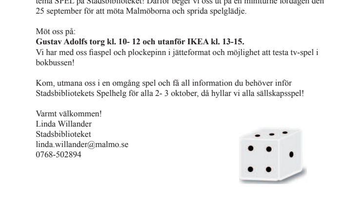 Bokbussen kommer lastad.....med spelglädje och böcker! 