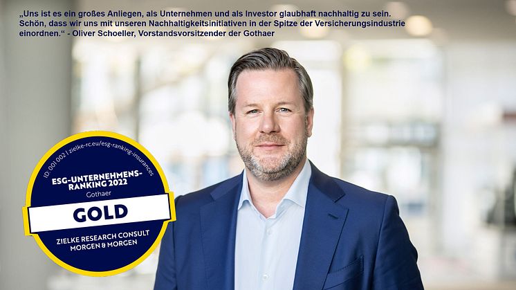 Oliver Schoeller, Vorstandsvorsitzender der Gothaer