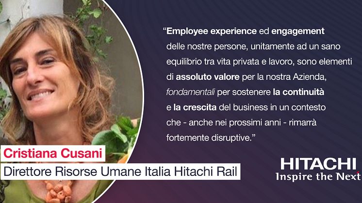 Cristiana Cusani, Direttore Risorse Umane Italia
