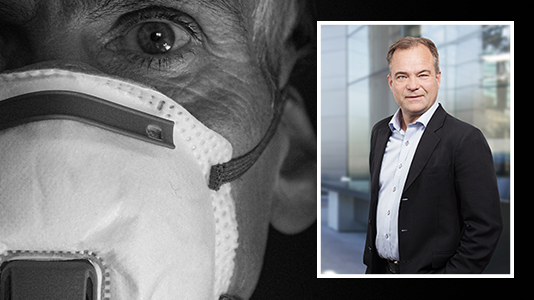 Securitas vd, Joachim Källsholm reflekterar över Coronapandemin som skakar omvärlden.