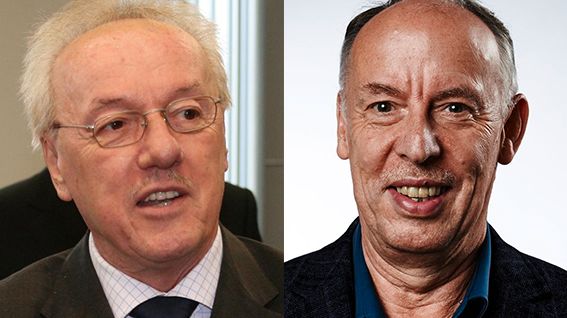 HdWM-Präsident Prof. Dr. Michael Nagy (re.) und Franz Motzko, Initiator des PATENMODELLS in der Region Rhein-Neckar.