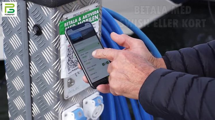 Purspot digitaliserar Rindö Båthamn