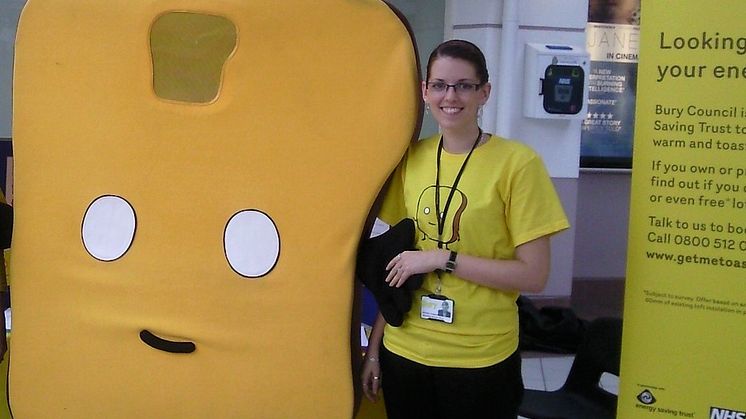 Get me Toasty - keeping you warm for free!