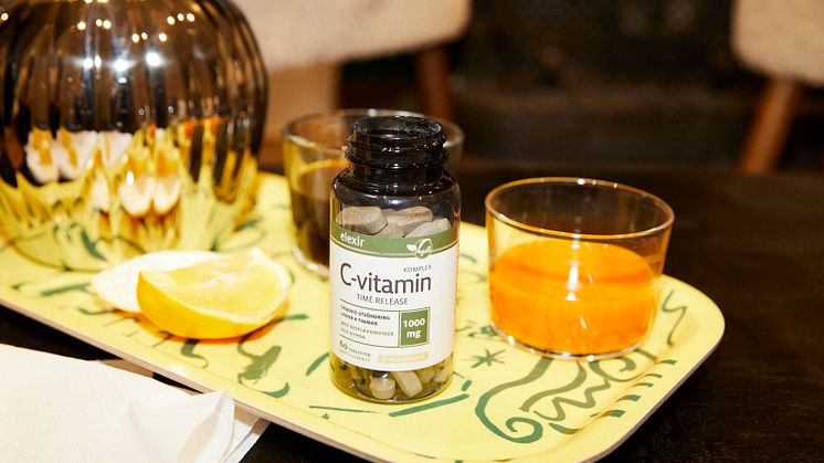 Nu lanserar vi C-vitamin med Time Release funktion!