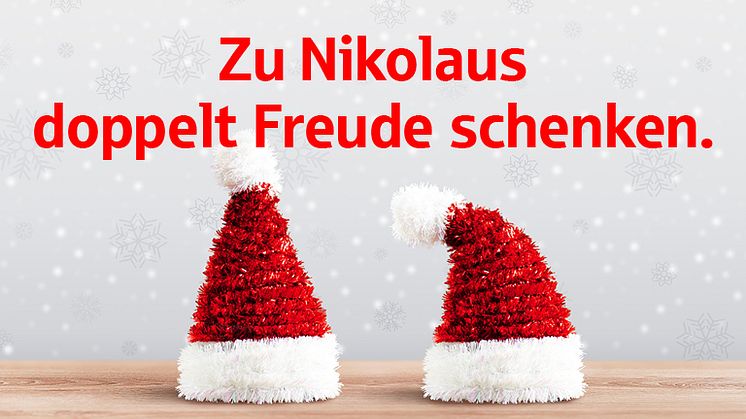Zu Nikolaus doppelt spenden mit der Stadtsparkasse München!
