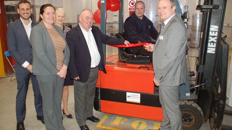 Ribbon cut