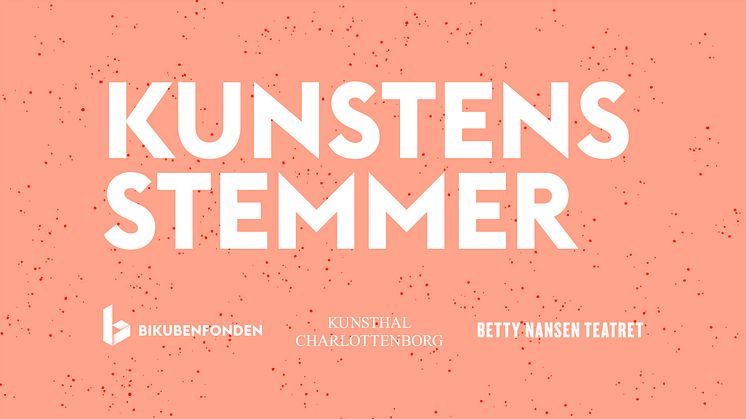 Kunstens Stemmer 2025 - kursus for kunstnere, kunstinstitutionsledere og andre kunstpolitiske stemmer