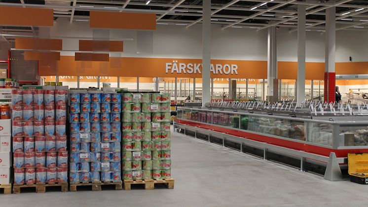 Axfood Snabbgross flyttar till ny butik i Uppsala