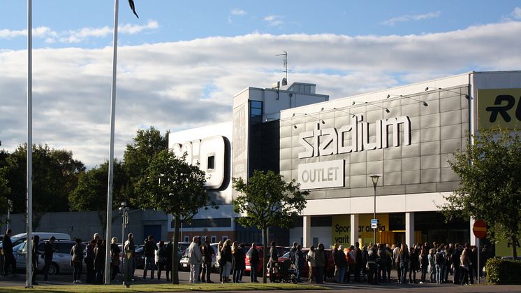 Stadium Outlet slår upp portarna i Helsingborg 